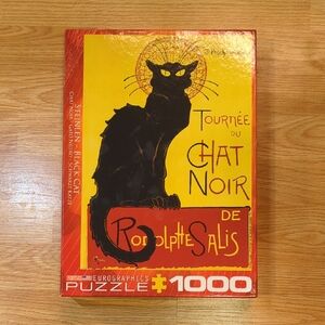 Eurographics 1000 Piece Puzzle "Chat Noir"